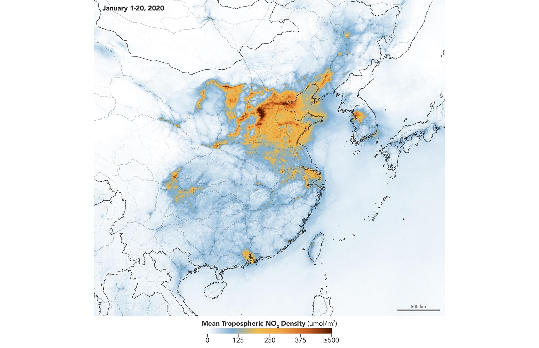 Before: air pollution in China